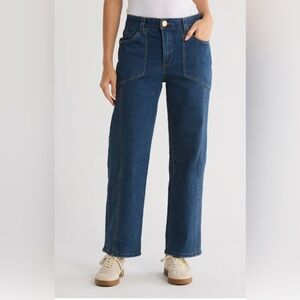 Democracy Front Seam Crop Jeans